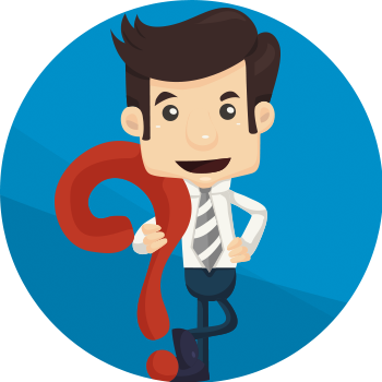 Man confused illustration